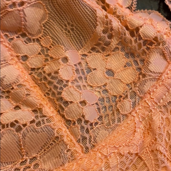 Free People Galloon Lace Halter Light Orange - Picture 4 of 5